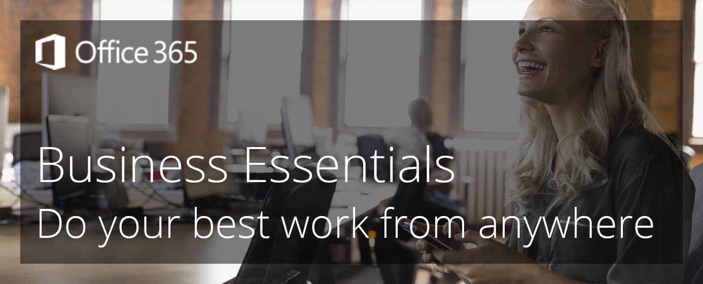 Office 365 Business Essentials Header