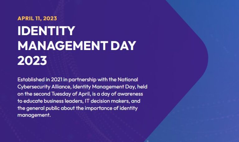 Identity Management Day and the Importance of Strong Identity Security 1